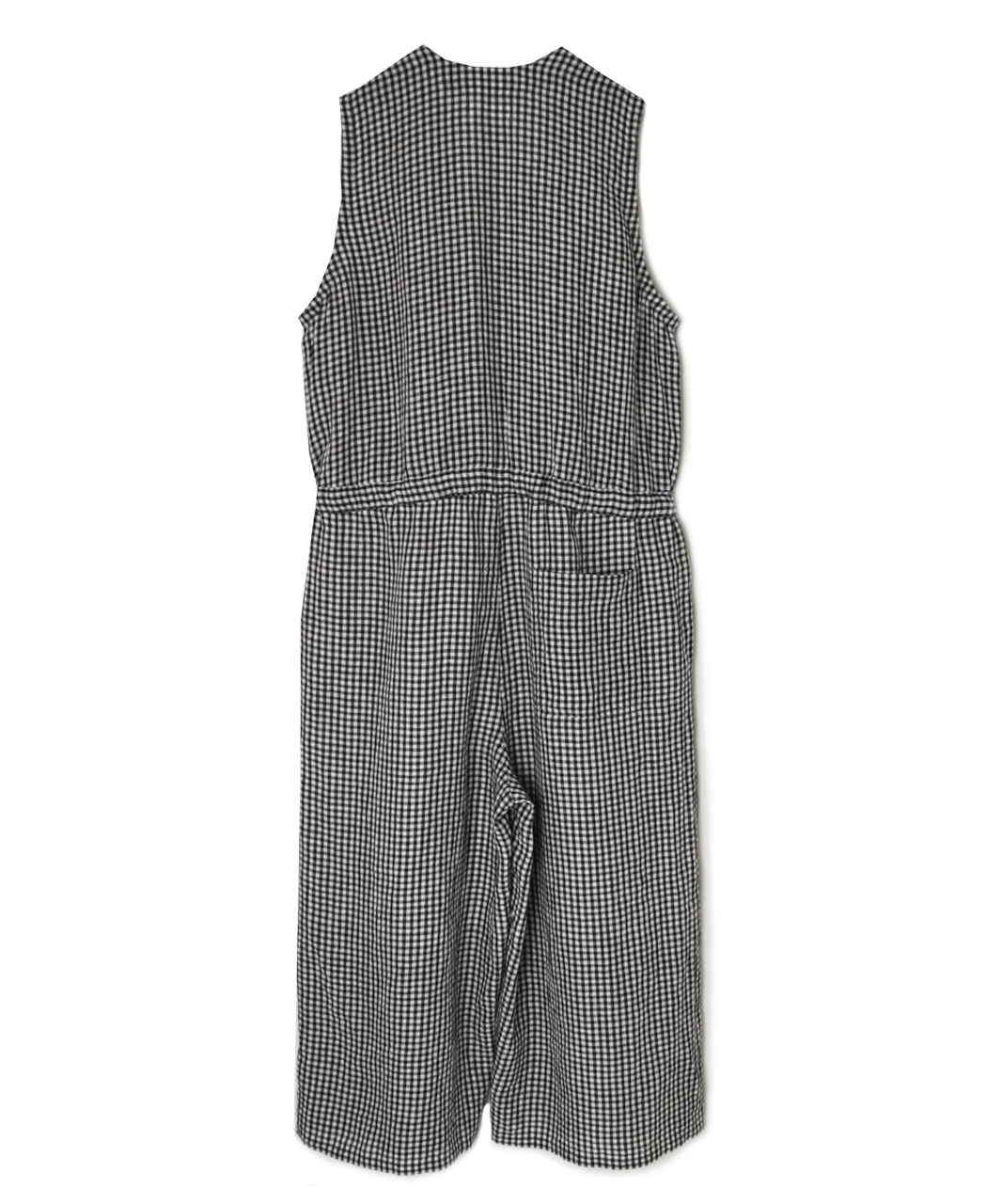 INSL26314(オーバーオール) 60s LINEN GINGHAM CHECK NO/SL OVERALLS