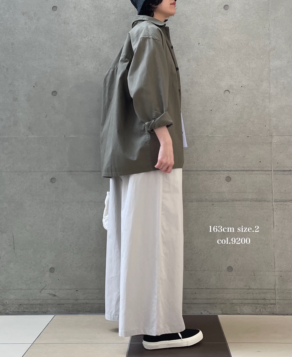 GNMDS2062CLW(パンツ) COTTON LINEN DYE WEATHER CULOTTES