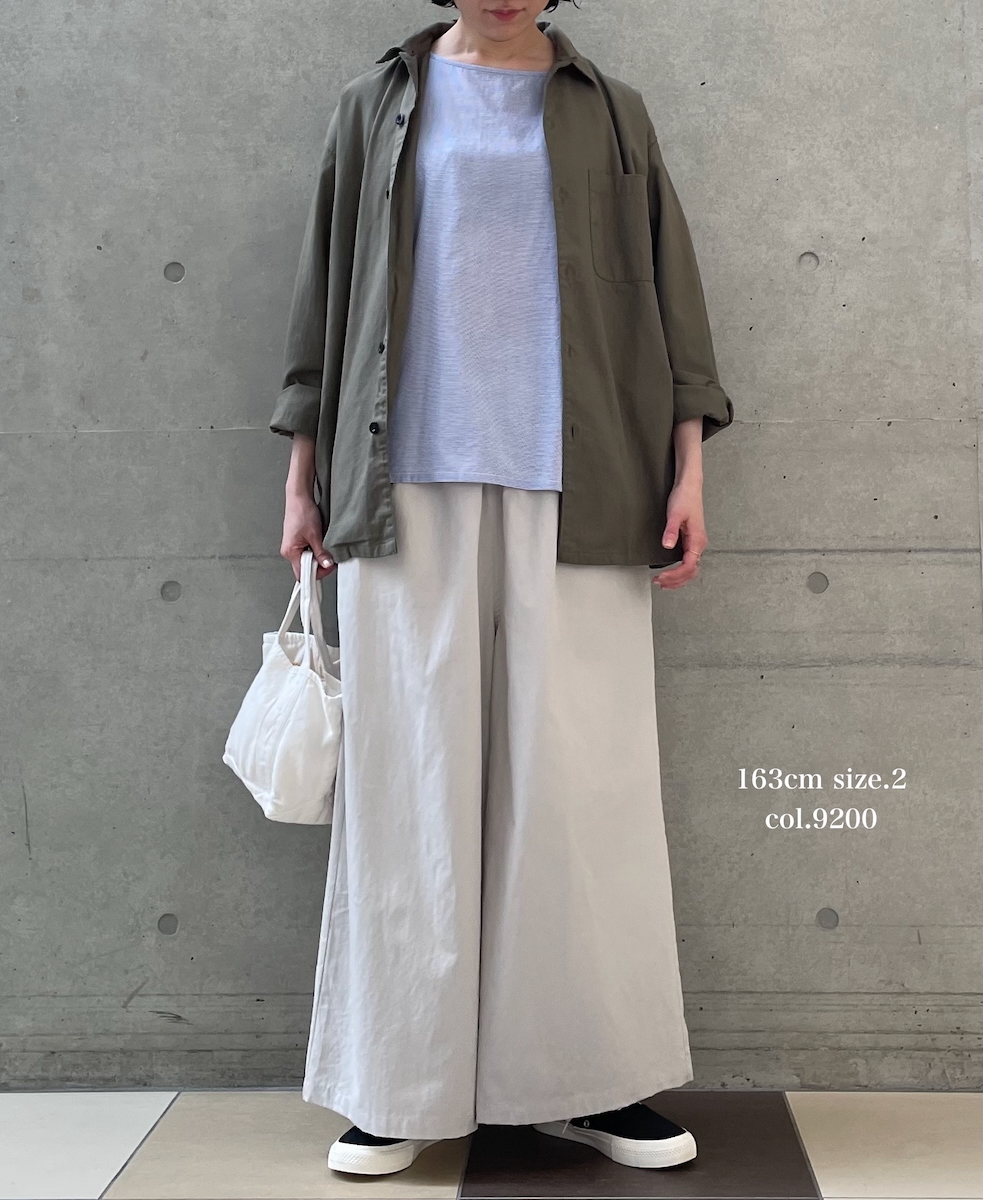 GNMDS2062CLW(パンツ) COTTON LINEN DYE WEATHER CULOTTES