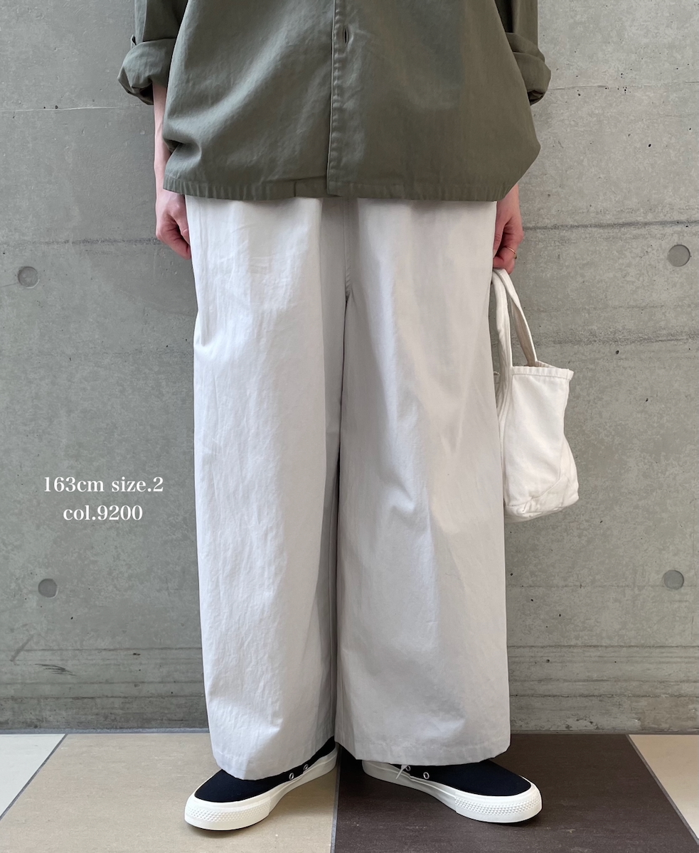 GNMDS2062CLW(パンツ) COTTON LINEN DYE WEATHER CULOTTES
