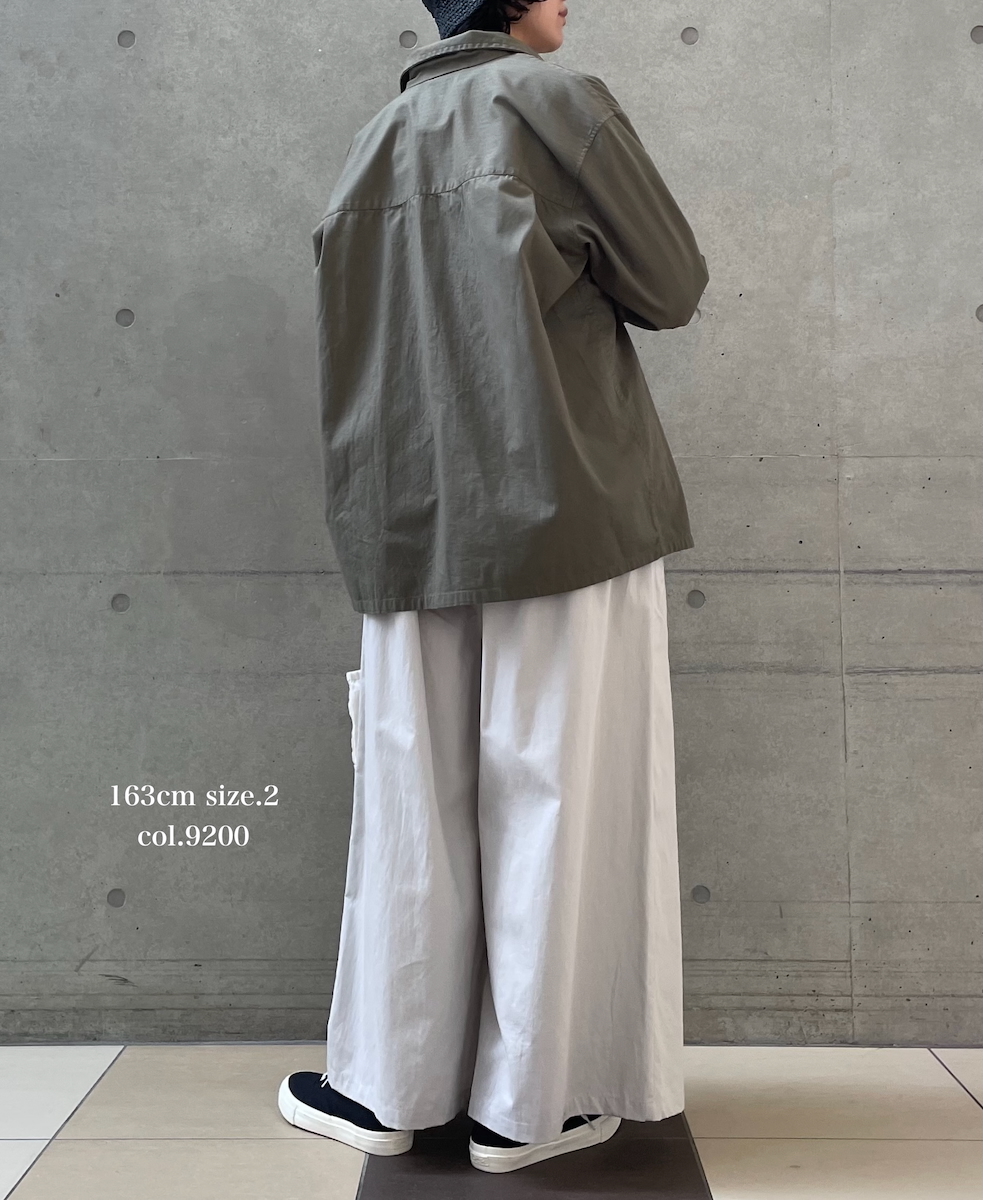GNMDS2062CLW(パンツ) COTTON LINEN DYE WEATHER CULOTTES