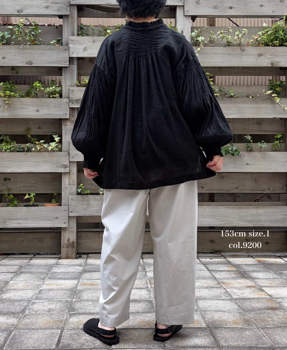 GNMDS2501CLW(パンツ) COTTON LINEN DYE WEATHER 2TUCK TAPERED EASY PANTS