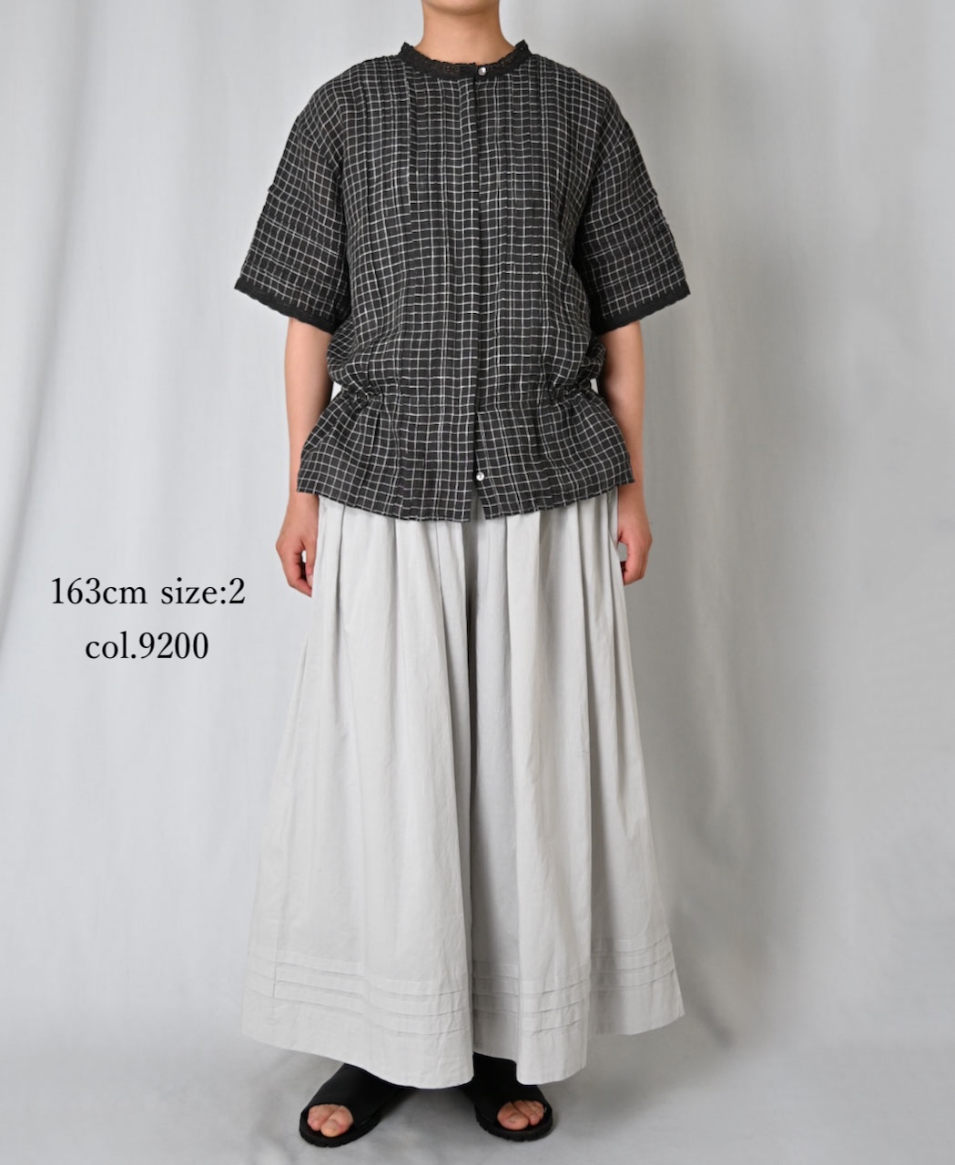 NSL26005(キュロット) 60s CAMBRIC PLAIN CULOTTES