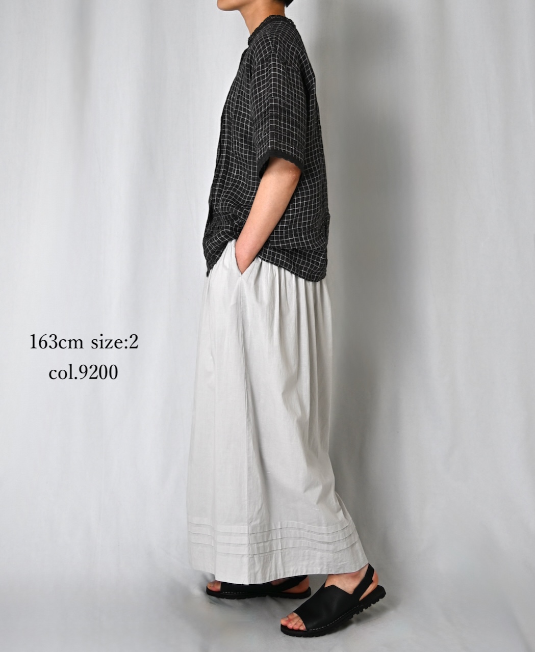 NSL26005(キュロット) 60s CAMBRIC PLAIN CULOTTES