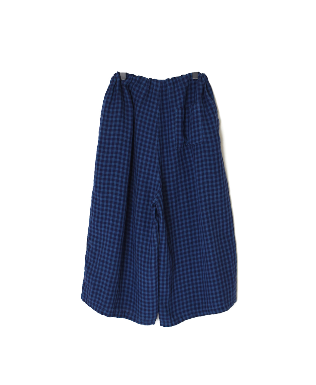 LNHT1713LC(パンツ) LINEN CHECK OVERDYE EASY PANTS