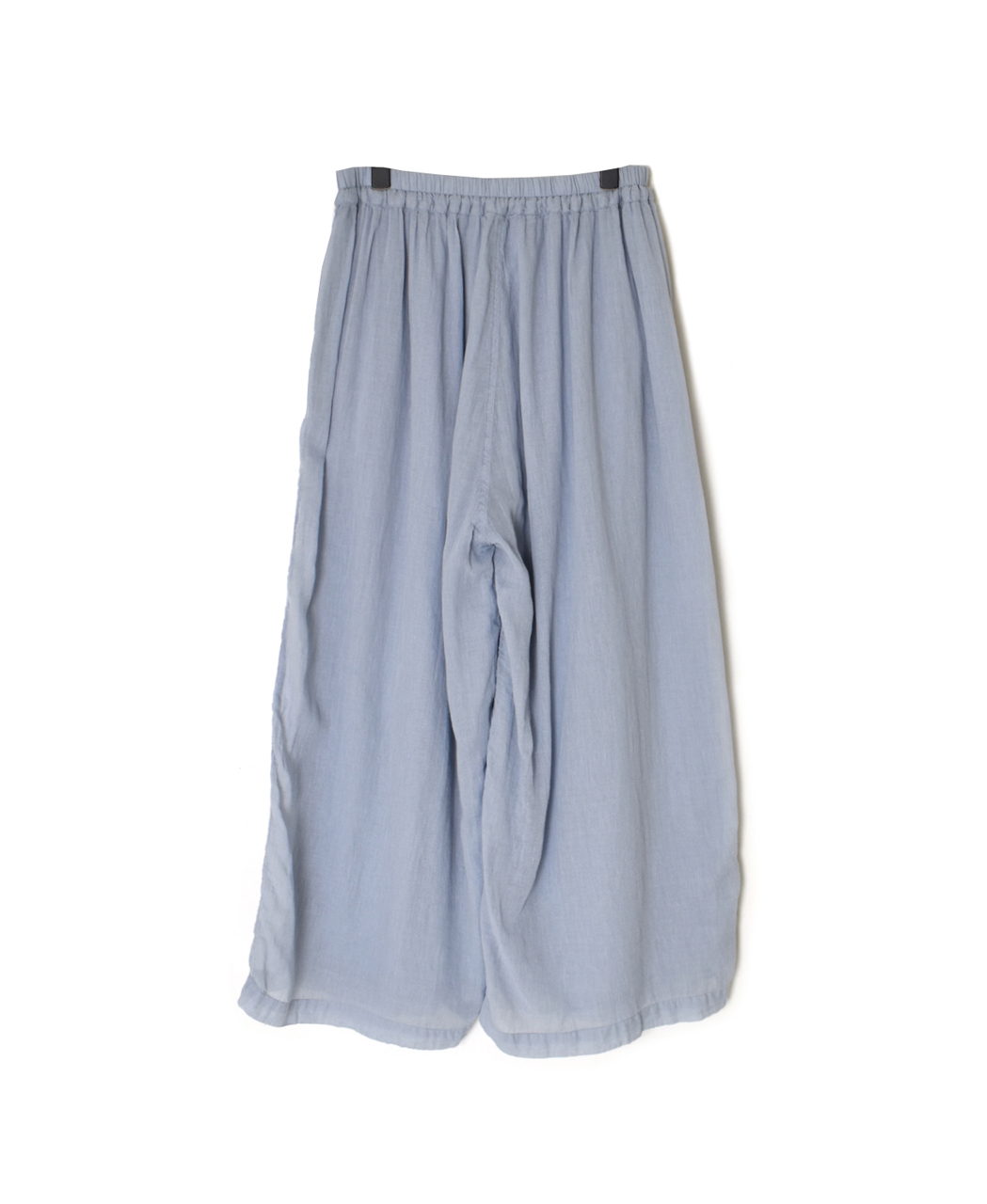 INAM2644GD(パンツ) 60s SINGLE GAUZE OVERDYED GATHERED EASY PANTS