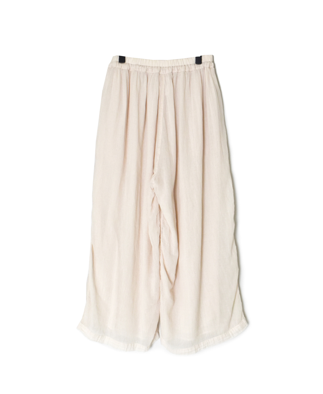 INAM2644GD(パンツ) 60s SINGLE GAUZE OVERDYED GATHERED EASY PANTS