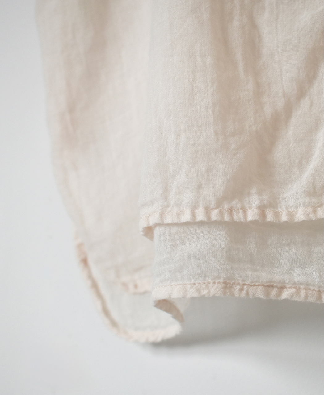 INAM2643GD(シャツ) 60s SINGLE GAUZE OVERDYED UTILITY BANDED COLLAR LONG SHIRT