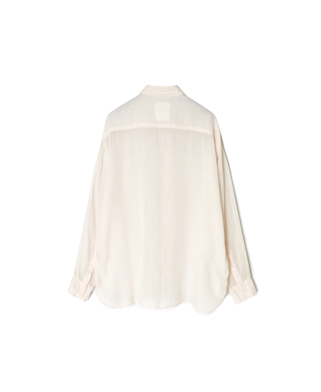 INAM2642GD(シャツ) 60s SINGLE GAUZE OVERDYED UTILITY REGULAR COLLAR SHIRT