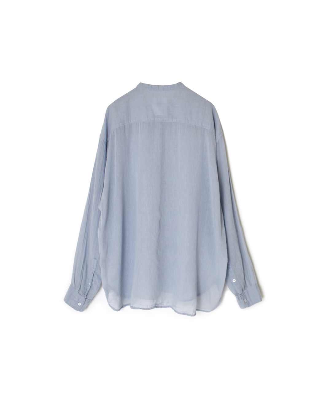 INAM2641GD(シャツ) 60s SINGLE GAUZE OVERDYED UTILITY BANDED COLLAR SHIRT