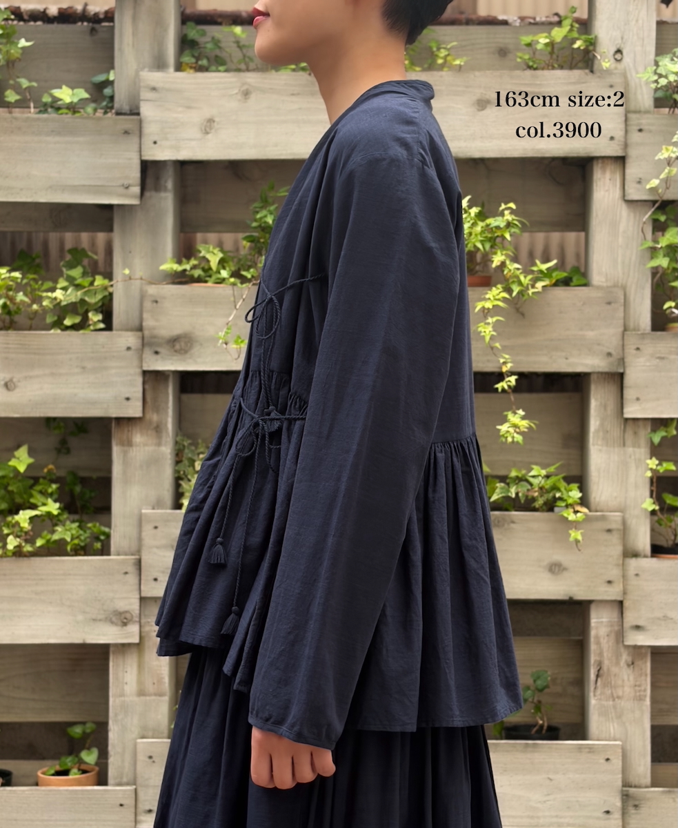 INMDS26051(シャツ) HANDWOVEN COTTON HAKEME CACHE COEUR