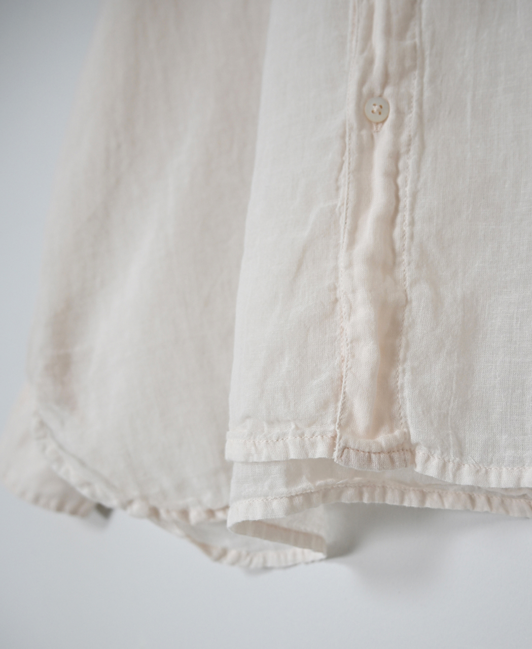 INAM2641GD(シャツ) 60s SINGLE GAUZE OVERDYED UTILITY BANDED COLLAR SHIRT