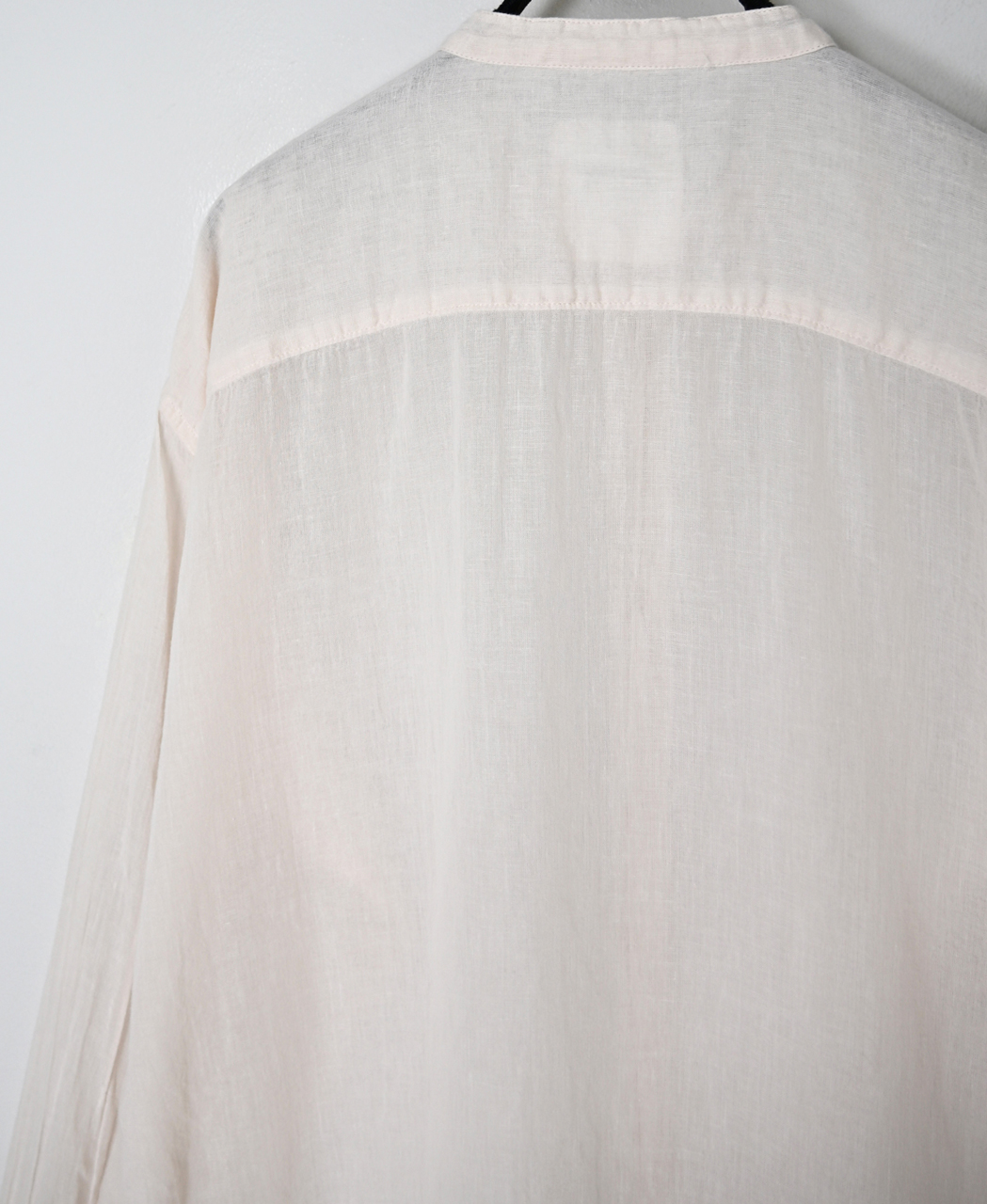 INAM2641GD(シャツ) 60s SINGLE GAUZE OVERDYED UTILITY BANDED COLLAR SHIRT
