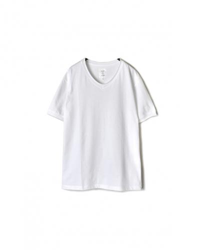 FMDSH1702 (Tシャツ) CUT OFF V-NECK T-SHIRT