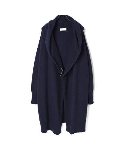 GNSL20503 COTOSWOLDS HOODED LONG CARDIGAN