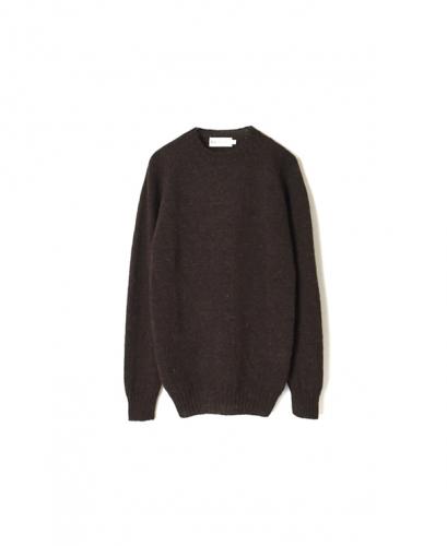 NJT1183 (ニット) SINGLE PLY SHETLAND CREW RAGLAN/SL P/OV