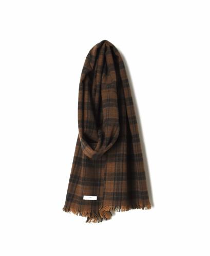 SNAM2151 COTTON FLANNEL OVERDYED SCARF