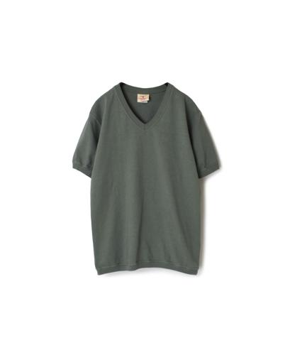 NGW1701 (Tシャツ) COTTON 7.2oz V-NECK S/SL CUFF AND BOTTOM RIB