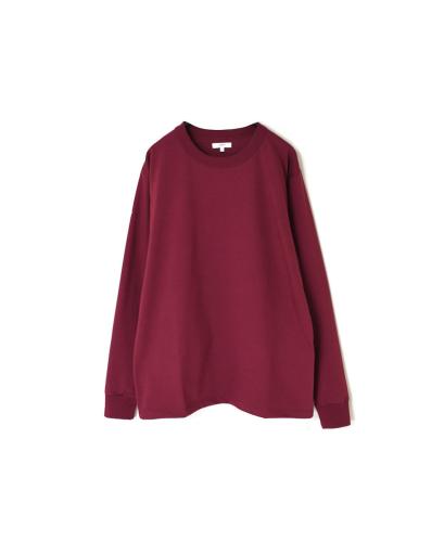 NFA2351 (Tシャツ) COTTON JERSEY CREW NECK OVERSIZE L/SL T-SHIRT WITH CUFF