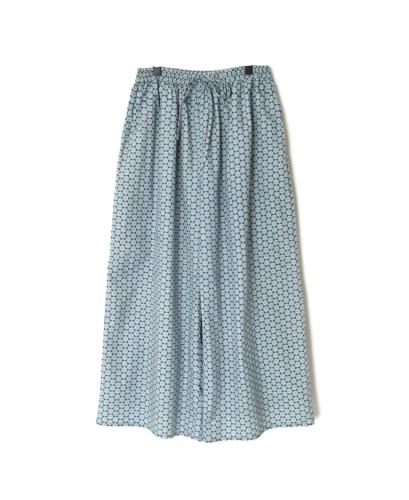 INSL23726 (パンツ) 60'S POPLIN FLOWER PRINT EASY PANTS