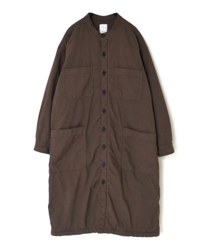 MDSH2362D (コート) 40'S POPLIN QUILTED LINING 4 POCKET LONG JACKET