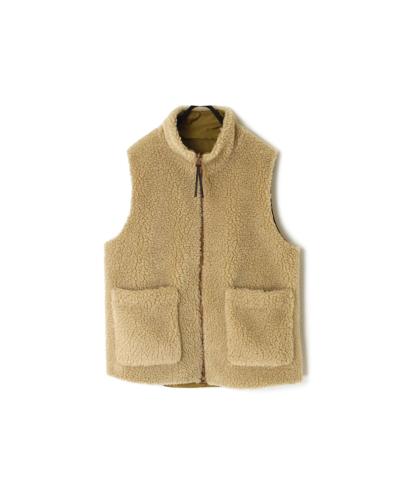 ADNAM2361 (ベスト) FLEECE ZIP-UP REVERSIBLE HIGH NECK VEST