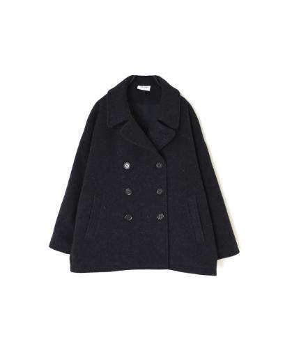 PNAM2352 (コート) MELTON OVER-SIZED PEA COAT WITH LINING