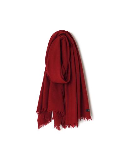 NMDS23511 (ストール) WOOL SILK TWILL WEAVE STOLE