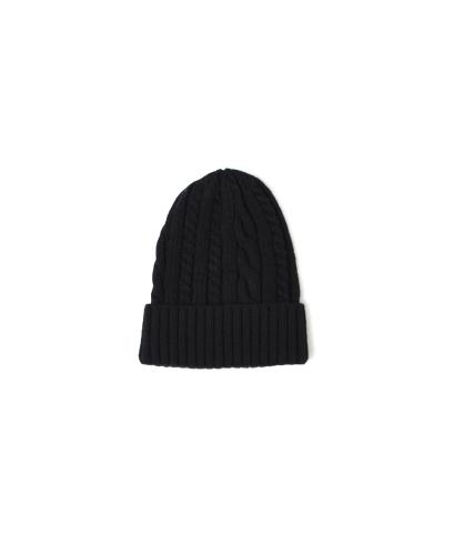BNHT1951 (帽子) WOOL ARAN CABLE WATCH CAP