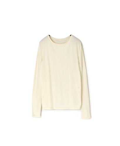 GNMDS24001(Tシャツ) 40/1 SINGLE JERSEY LONG/SL CREW NECK T-SHIRT
