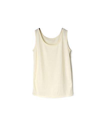 GNMDS24002(タンクトップ) 40/1SZ SINGLE JERSEY U-NECK 2WAY TANK TOP