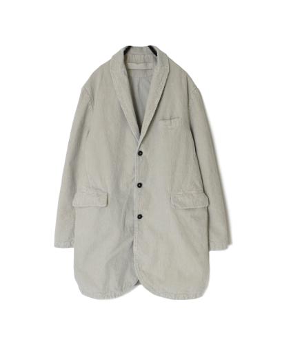 NVL2351C9D (コート) 9WALES CORDUROY/60'S ORGANIC CAMBRIC CENTER VENTS TAILORED COAT