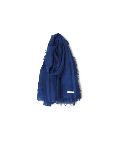 AGAM2501(ストール) LINEN/COTTON CHECK STOLE 70×180cm