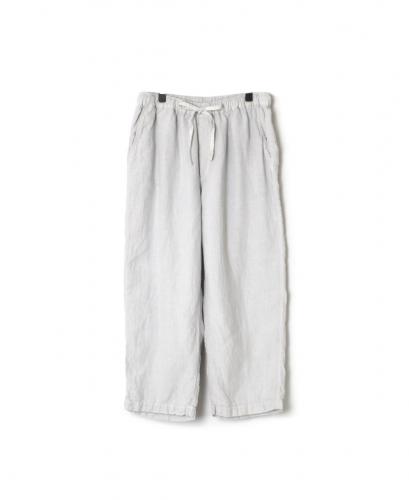 IMDSH2101LPD (パンツ) 60s LINEN PLAIN (OVERDYE) EASY CROPPED PANTS