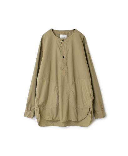 INHT2203CP (シャツ) 60'S COTTON POPLIN HENLEY NECK SHIRT