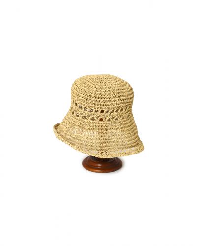 SIGNA1925 NSG2512(帽子) OPENWORK KNITTING PAPER HAT