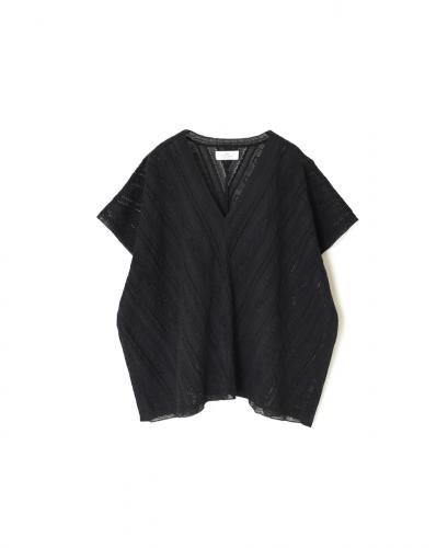 NSL25063(ブラウス) VOILE LACE ALL LACE FRENCH/SL PONCHO