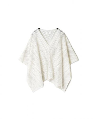 NSL23052 (ポンチョ) VOILE LACE ALL LACE PONCHO
