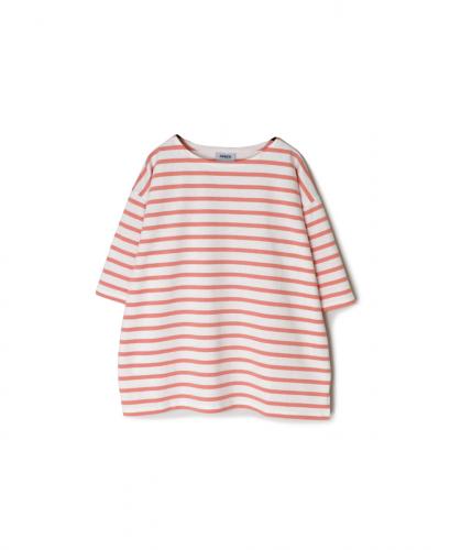 NLA2501(Tシャツ) REGULAR STRIPE DROP SHOULDER SHORT SLEEVE BASQUE SHIRT