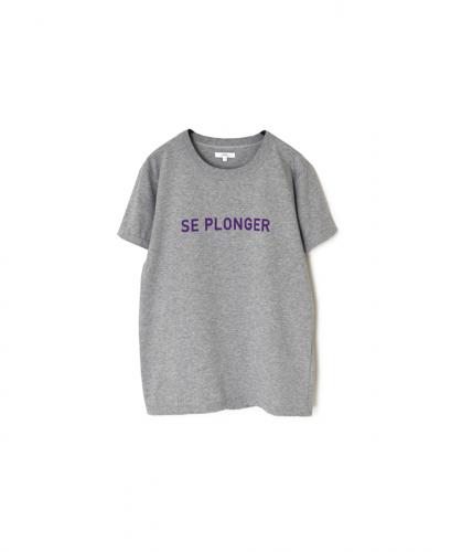 NFA1802P43(Tシャツ) "SE PLONGER" 4.4oz COTTON JERSEY CREW NECK OVERSIZED S/SL T-SHIRT