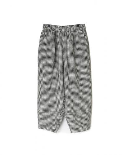 INSL25216(パンツ) 60s LINEN CHECK EASY PANTS