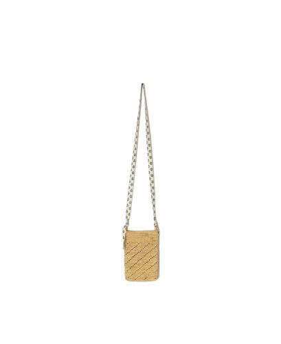 ANMDS2502(バッグ) RAFFIA PHONE HOLDER BAG