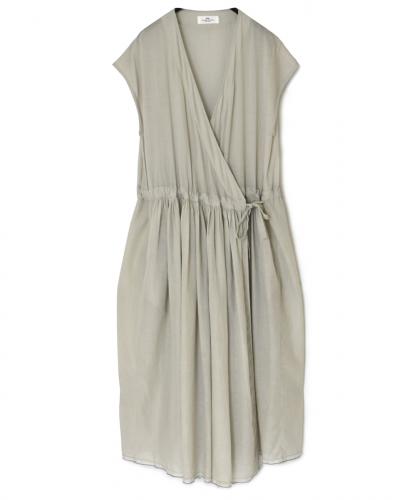 ●NSL25024(ワンピース) SUPER FINE VOILE WITH SELVEGE CACHE COEUR DRESS