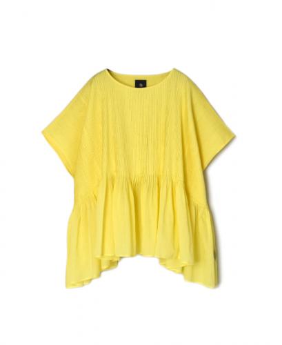 ●NMDS25311(シャツ) 80s ORGANIC COTTON VOILE PLAIN MINI PINTUCK PULLOVER