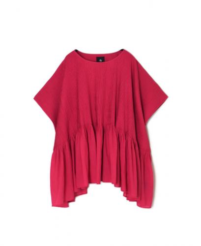 ●NMDS25311(シャツ) 80s ORGANIC COTTON VOILE PLAIN MINI PINTUCK PULLOVER