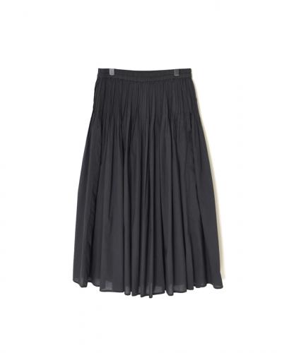 ●NMDS25525(スカート) 60s ORGANIC CAMBRIC PLAIN PINTUCK FLARED SKIRT