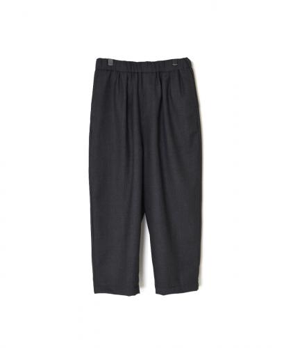 GNMDS2501WS(パンツ) WORSTED SERGE 2TUCK TAPERED EASY PANTS