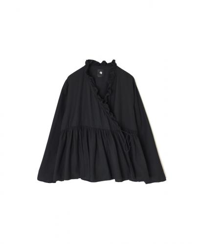 INMDS25701W(シャツ) TWILL COTTON KHADI PLAIN(WASH) FRILL CACHE COEUR