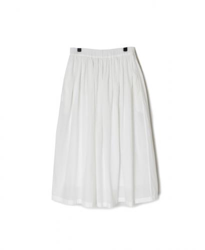 NSL25565(スカート) 60s CAMBRIC PLAIN GATHERED SKIRT