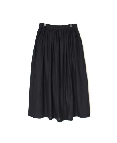 NSL25565(スカート) 60s CAMBRIC PLAIN GATHERED SKIRT
